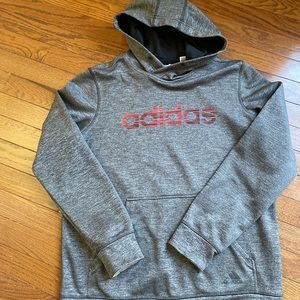 Adidas Climawarm Grey Hoodie ~ M ~